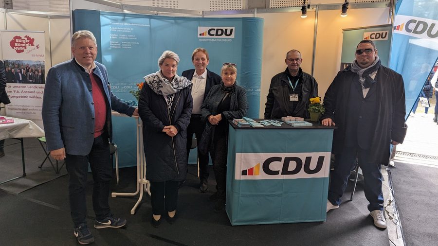 CDU-Stand Nordwestmecklenburg