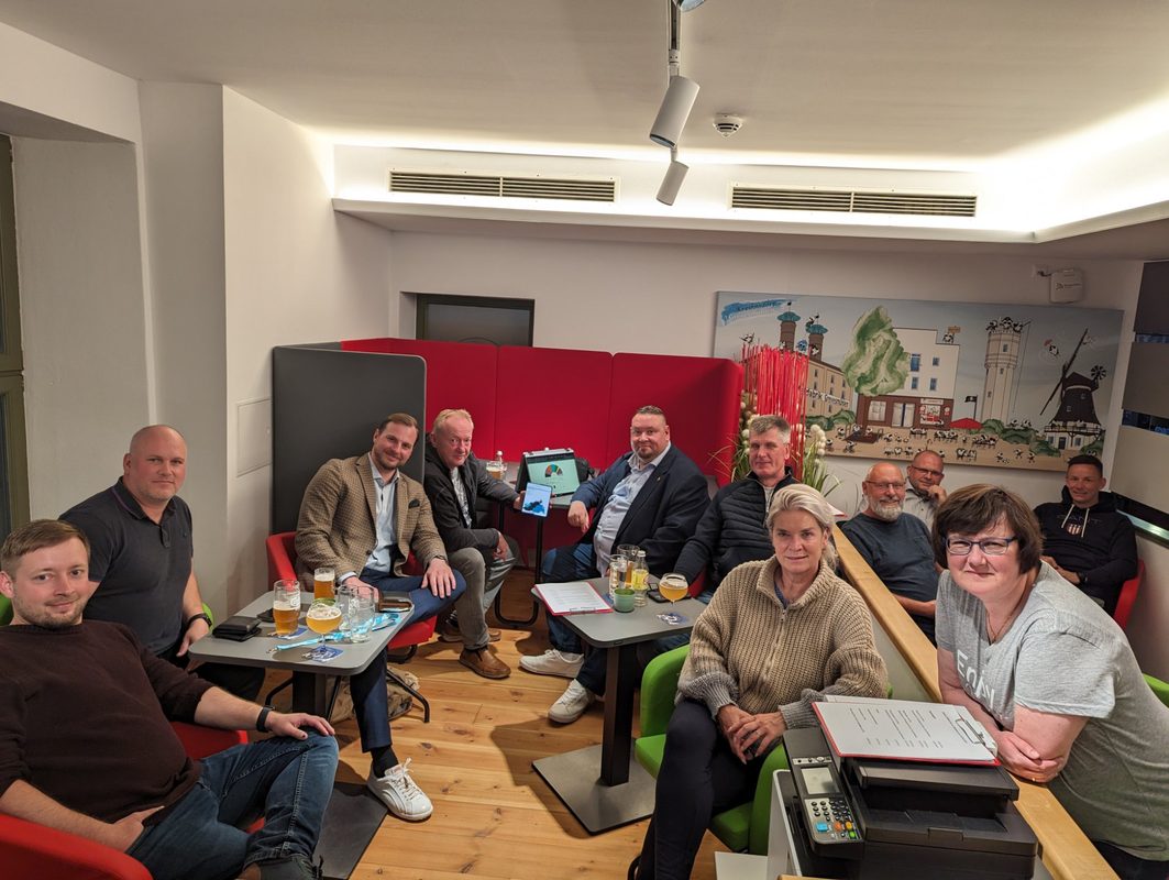 Simone Borchardt – Wahlkampf Bühnenauftritt